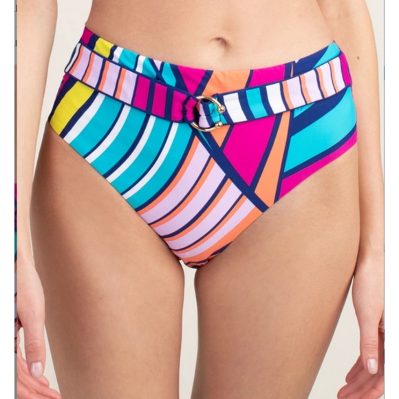 Trina Turk Other - NWOT Trina Turk high waist bikini bottoms